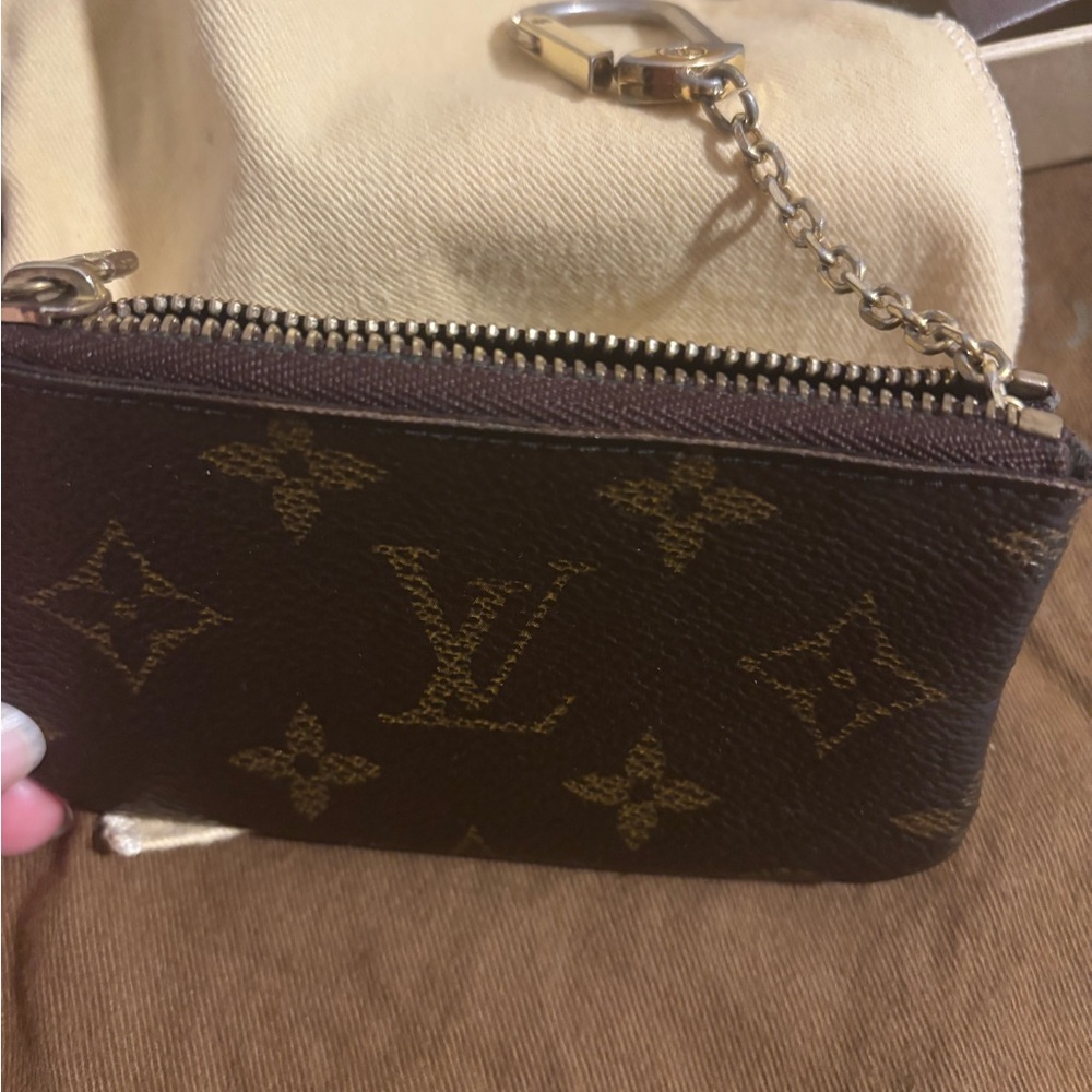 Louis Vuitton Brown Monogram coin pouch - Picture 5 of 5